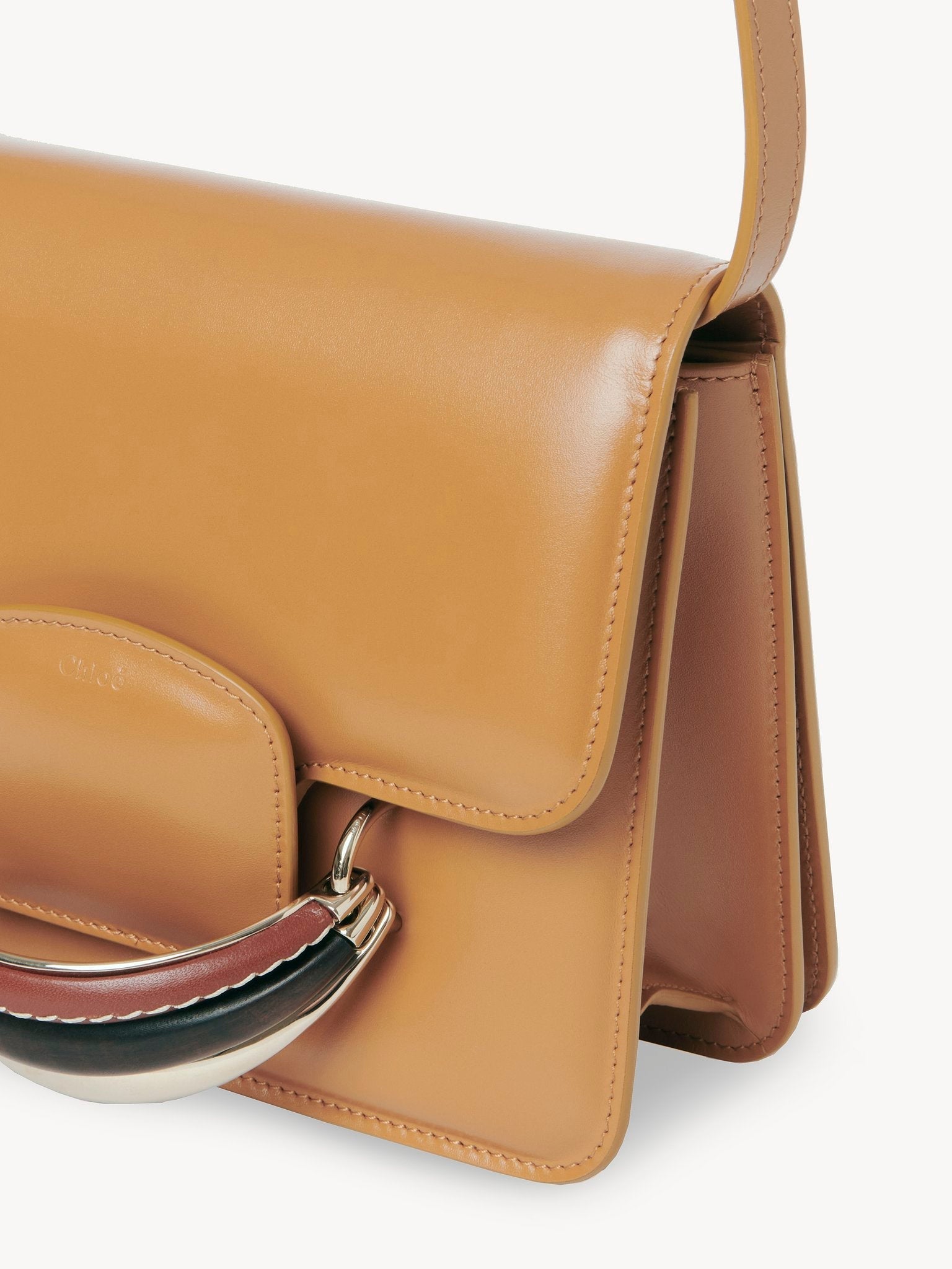 Sac en bandoulière Kattie en cuir - Autumnal Brown