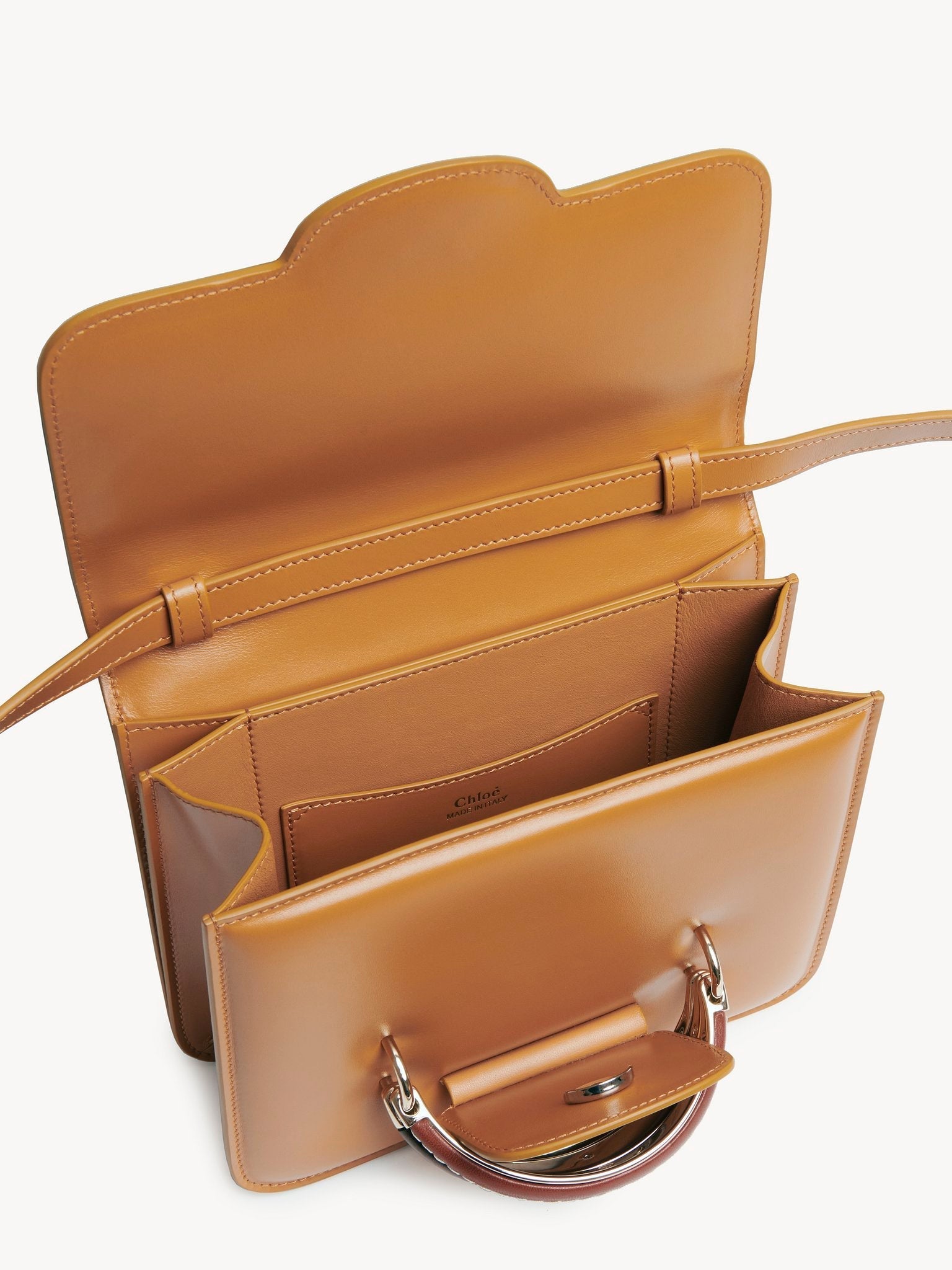 Sac en bandoulière Kattie en cuir - Autumnal Brown