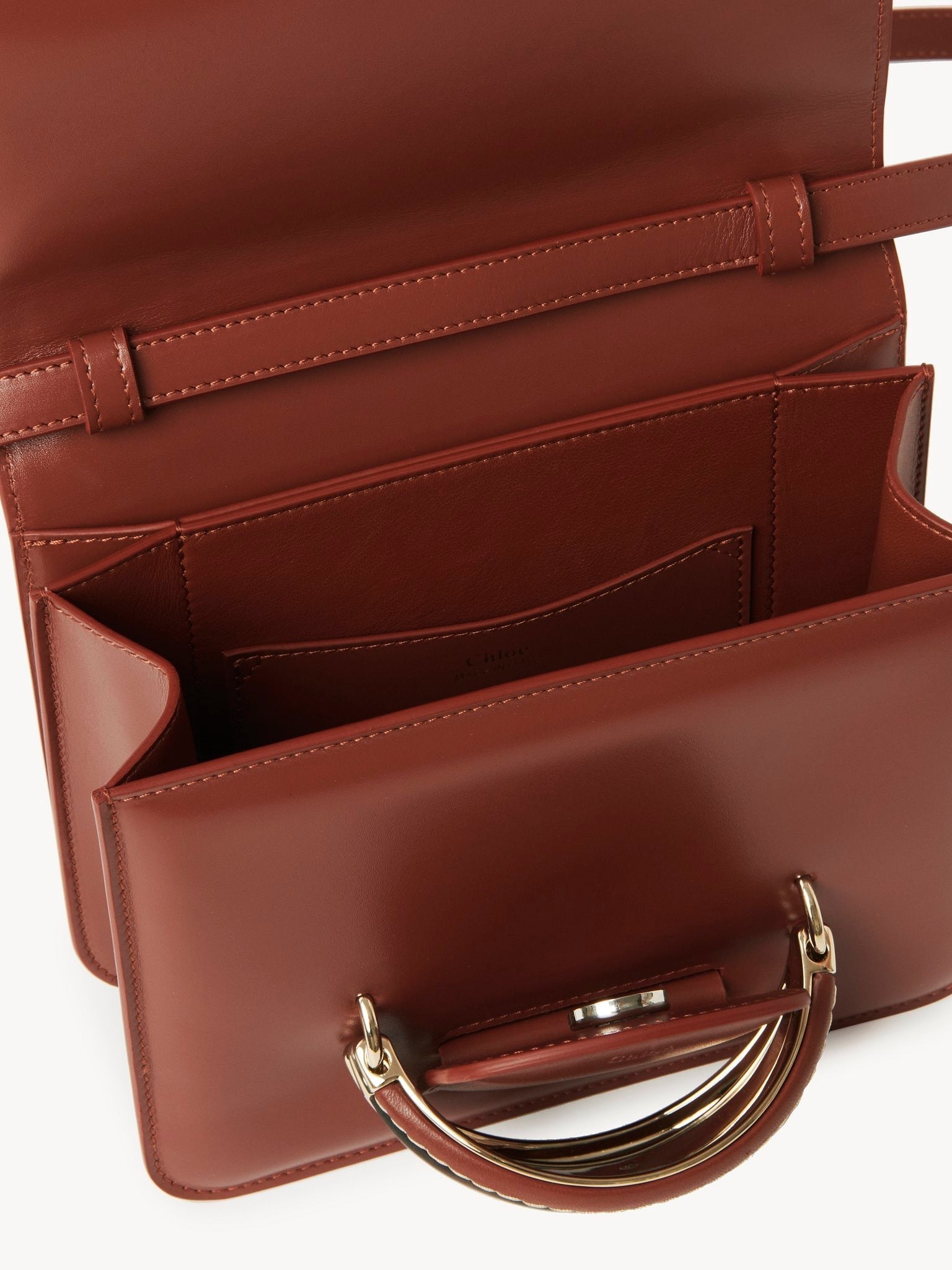 Sac à bandoulière Kattie en cuir - Sepia Brown