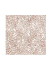 Foulard coquillages «C» en soie - Multicolor White