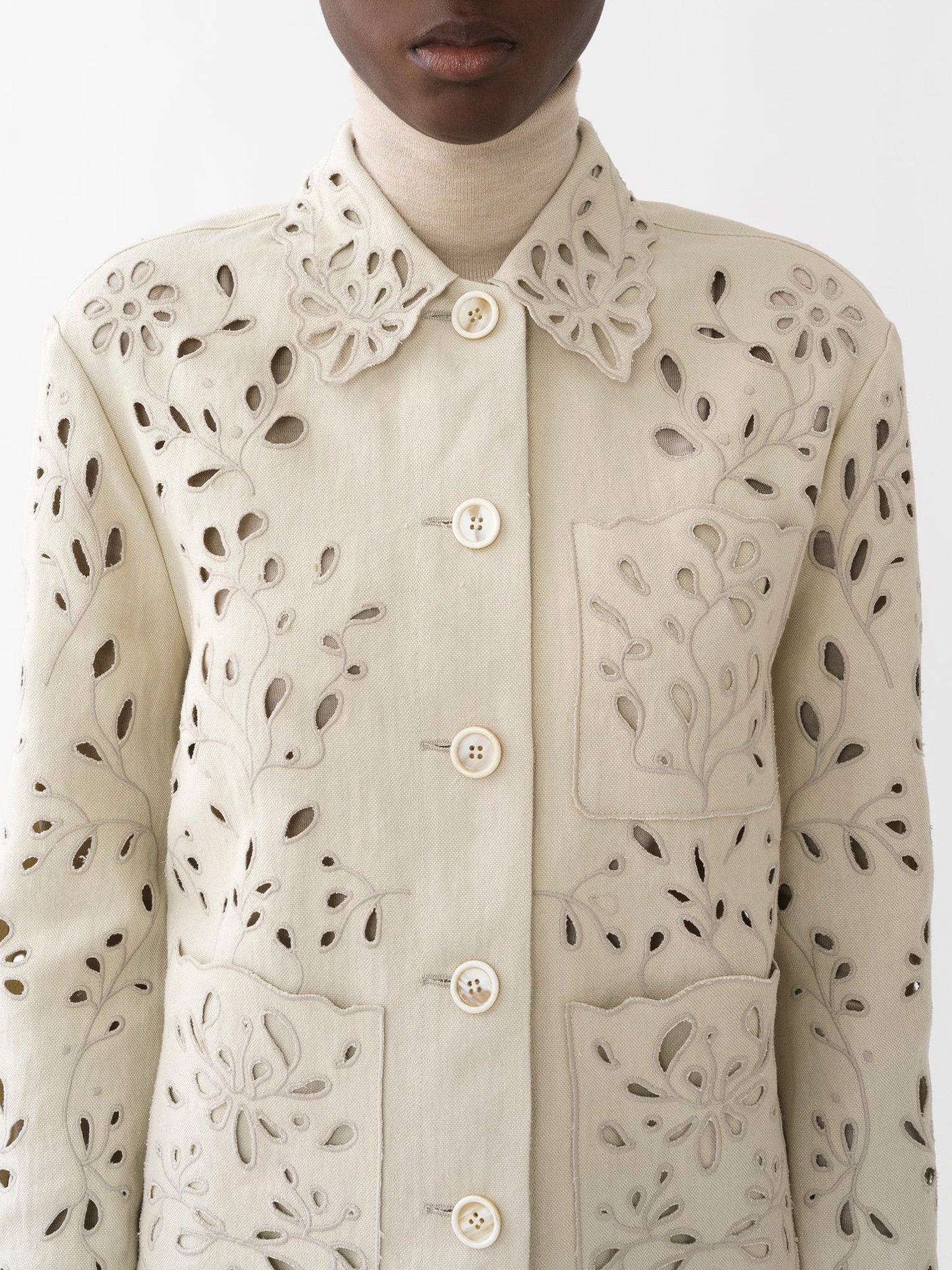 Veste surchemise - Soft Ivory