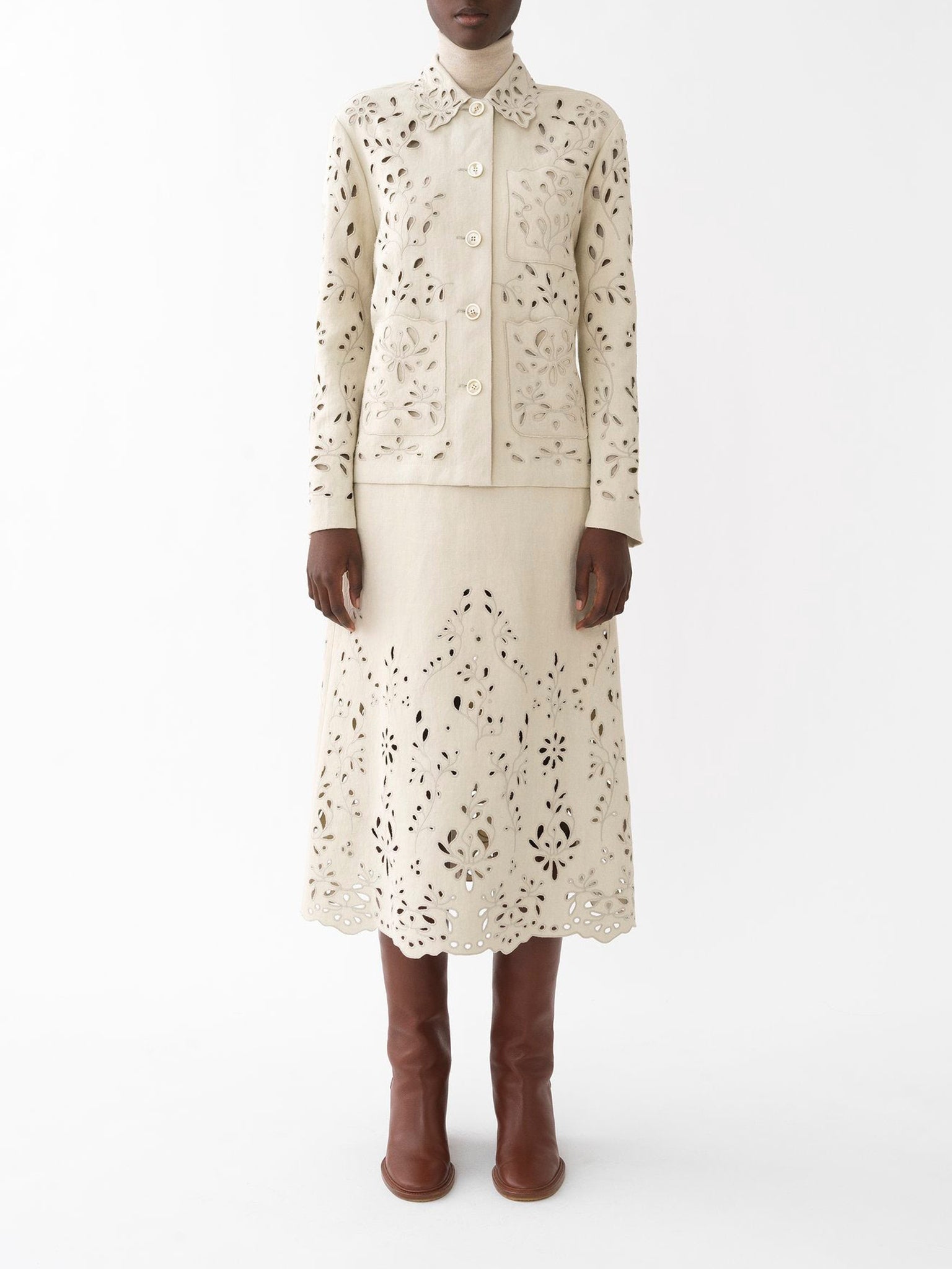 Veste surchemise - Soft Ivory