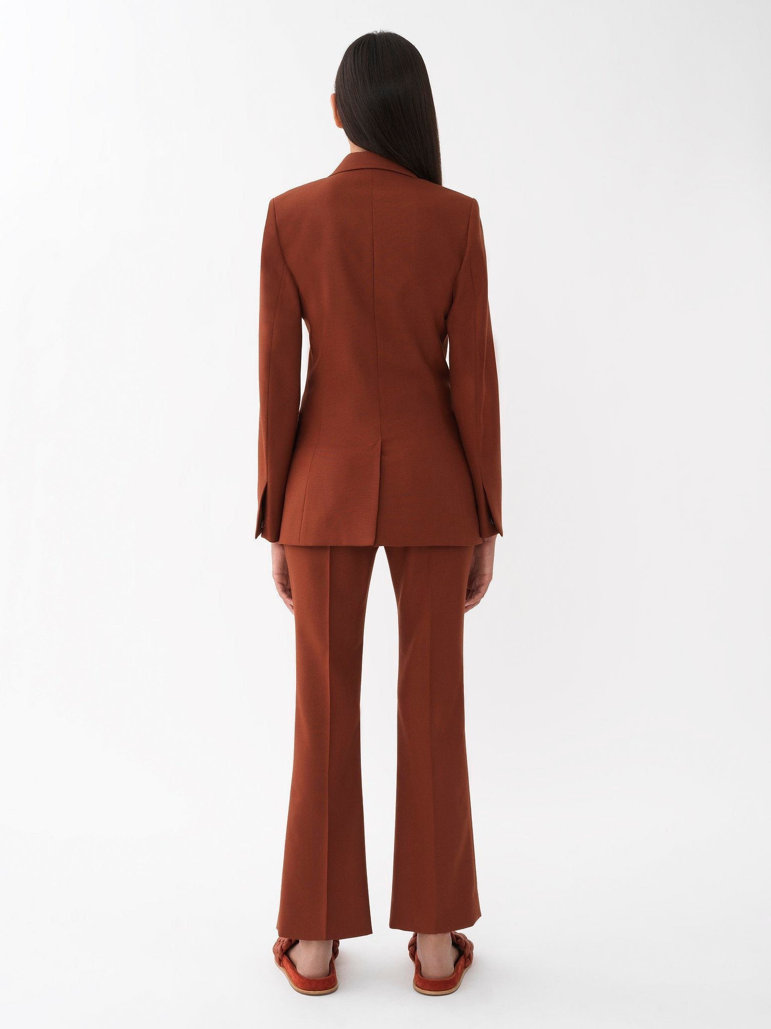 Veste Blazer en laine - Clay Brown