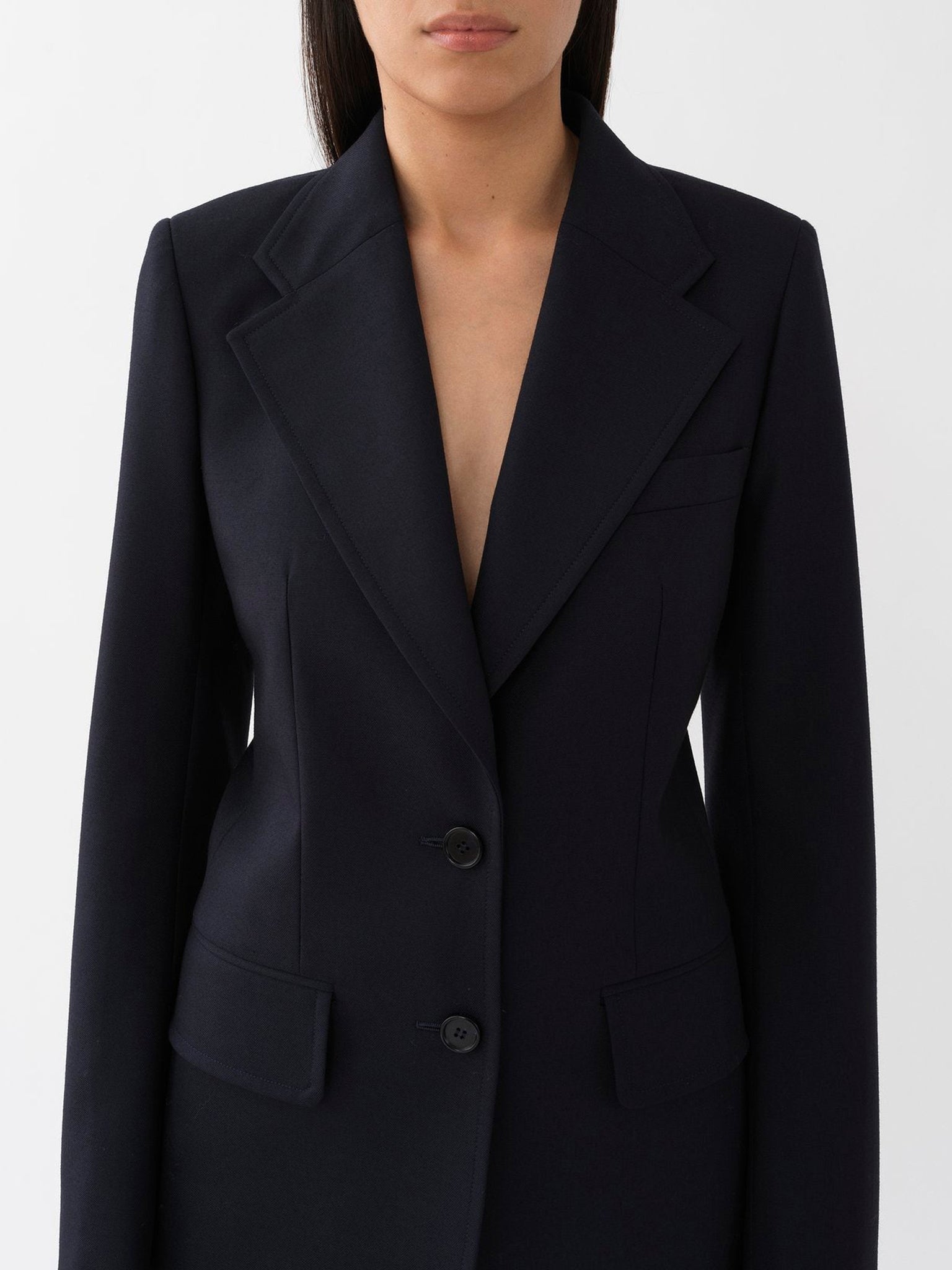 Veste Blazer en laine - Ink Navy
