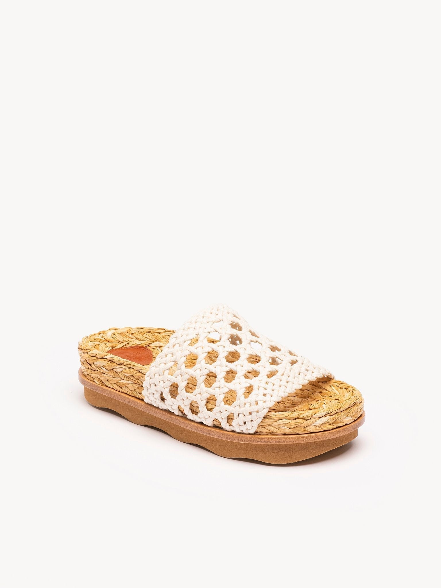 Mules Wavy - White