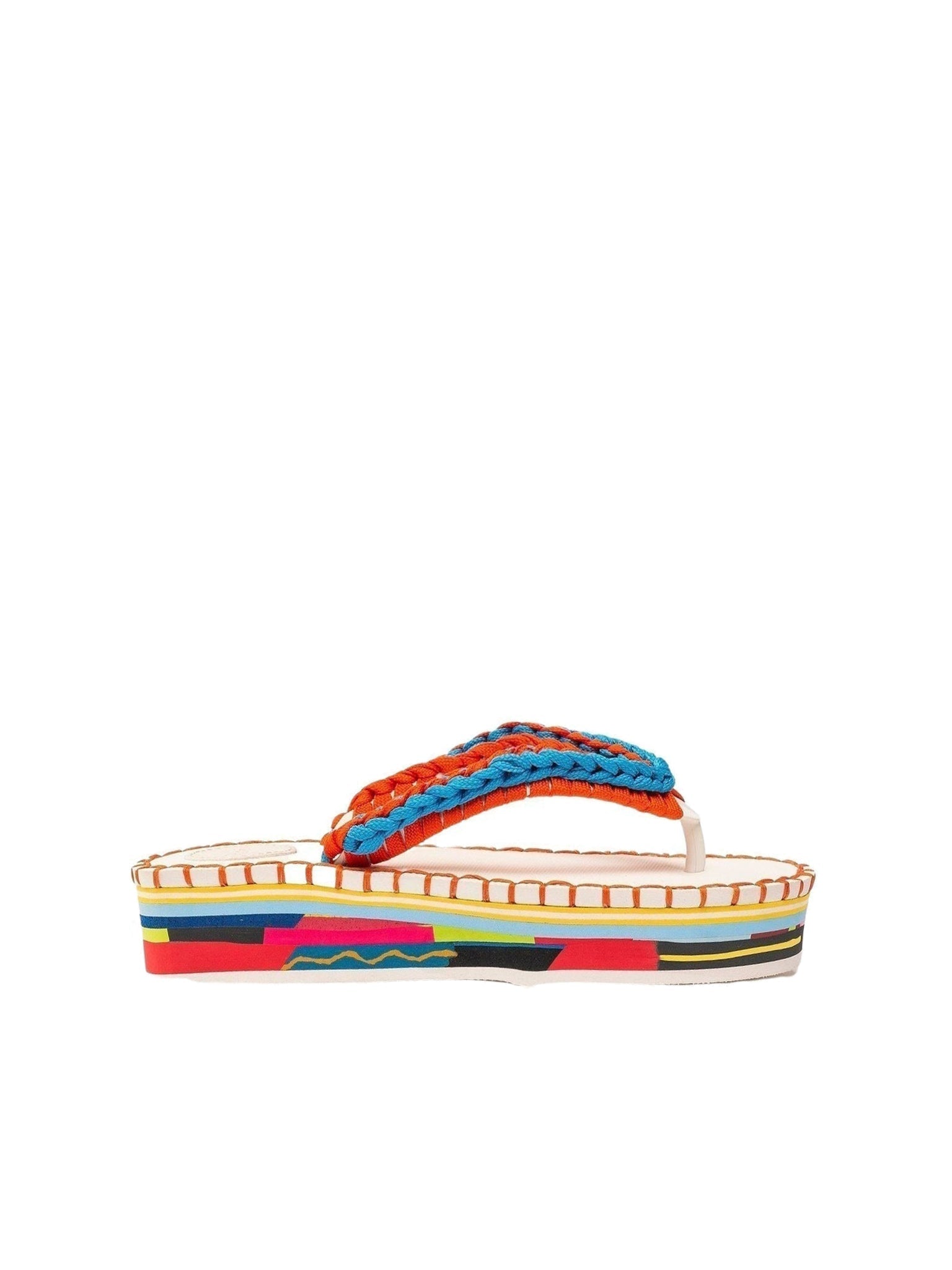 Tongs Lou - Orange & Blue