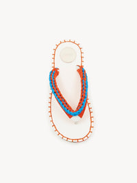 Tongs Lou - Orange & Blue