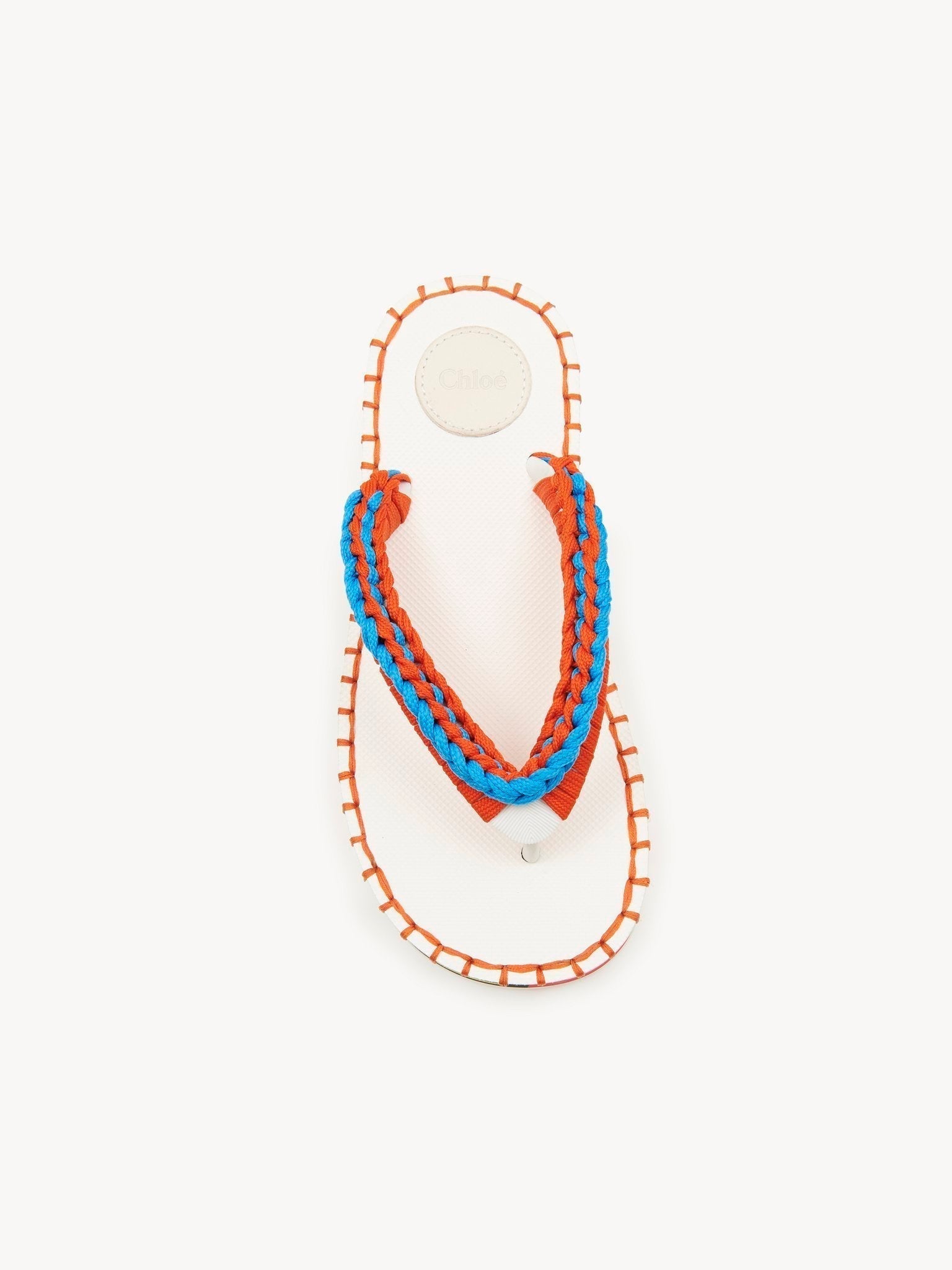Tongs Lou - Orange & Blue