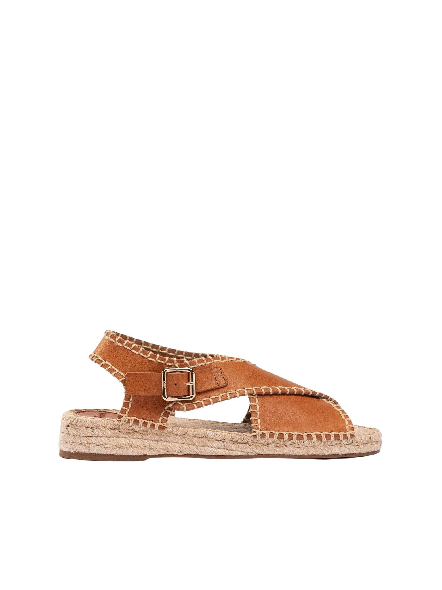 Sandales Lucinda en cuir - Luminous Ochre