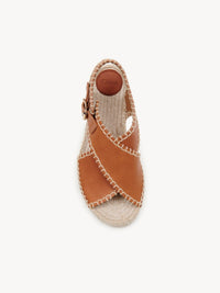 Sandales Lucinda en cuir - Luminous Ochre