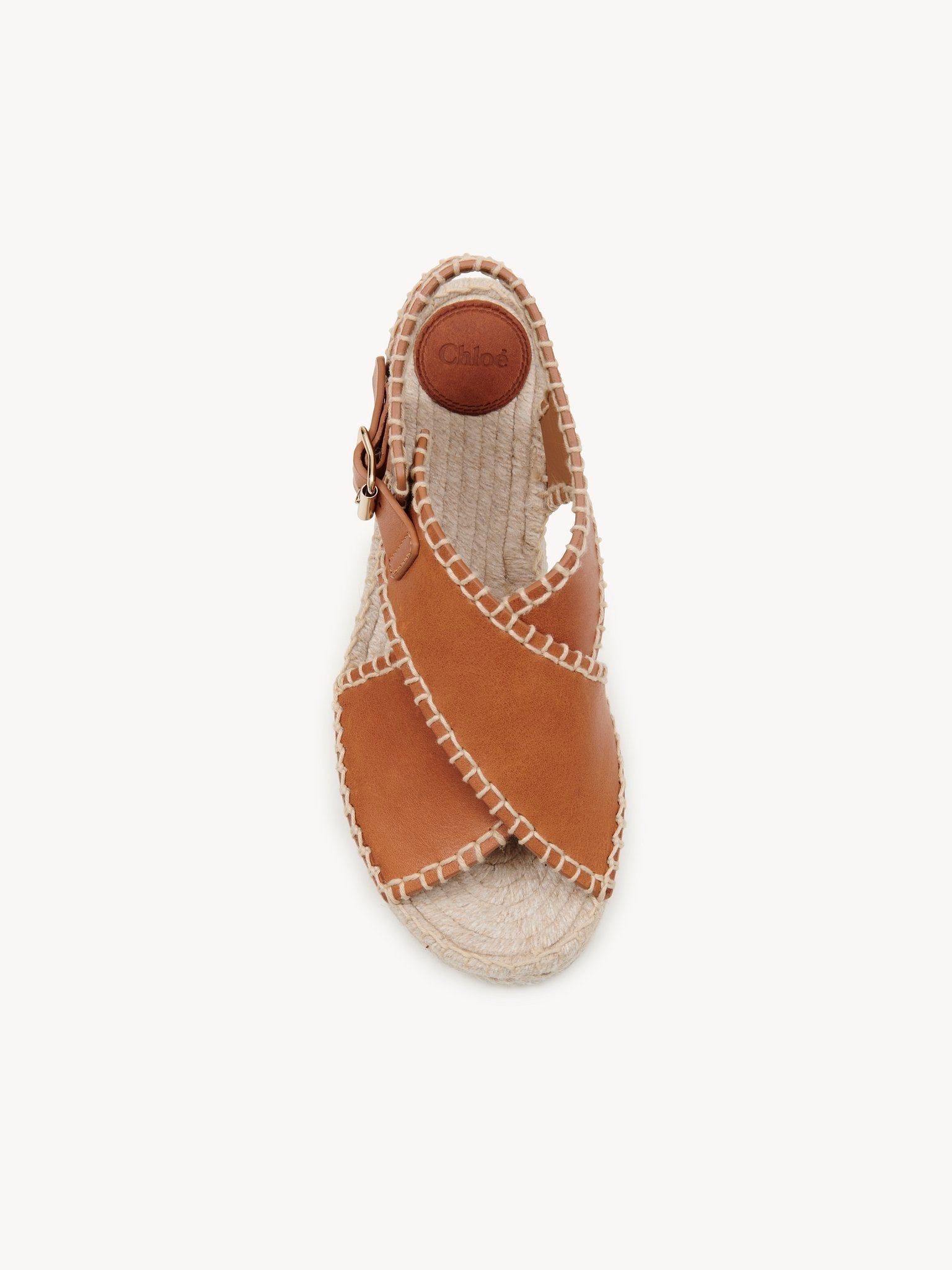 Sandales Lucinda en cuir - Luminous Ochre