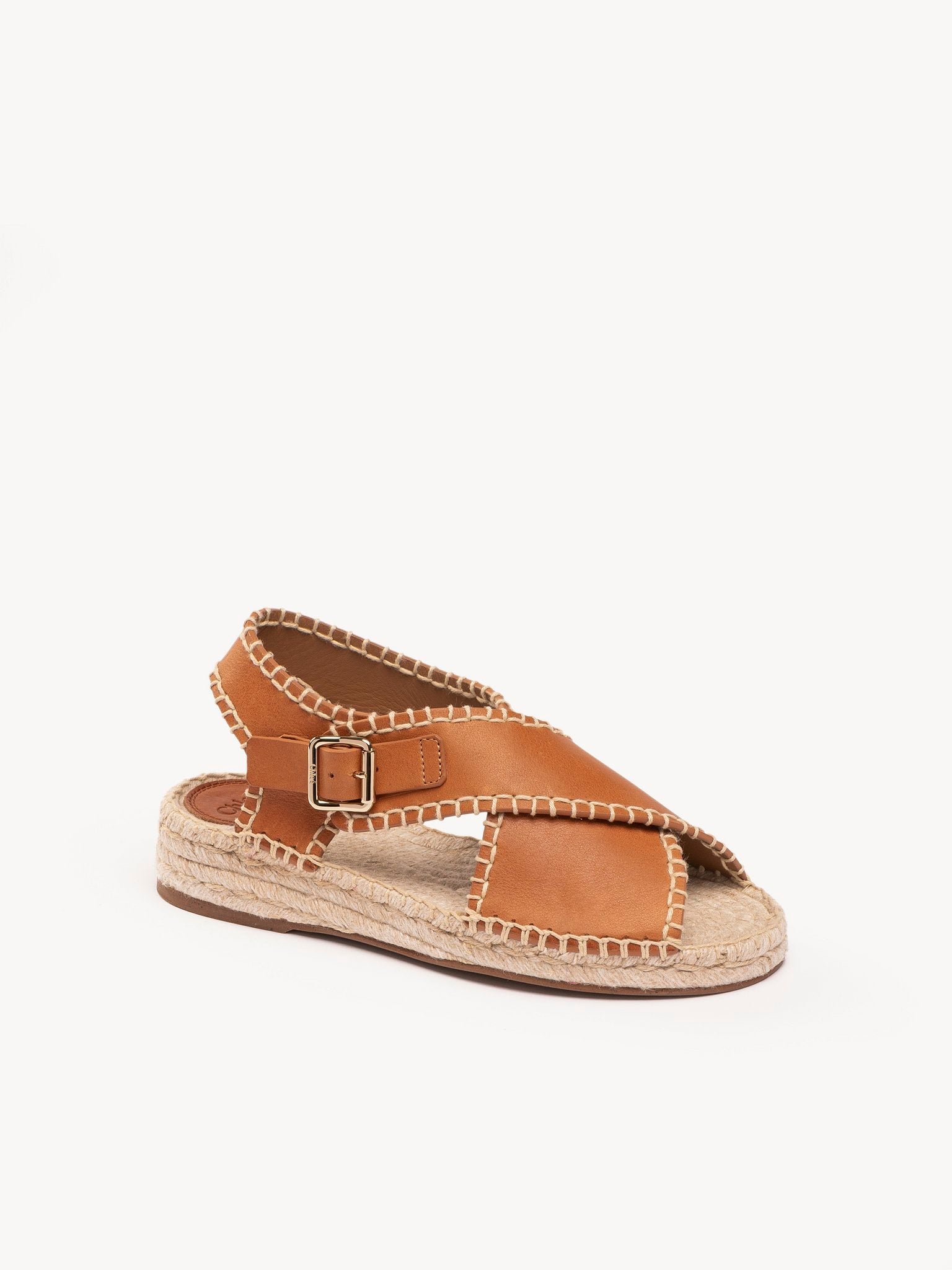 Sandales Lucinda en cuir - Luminous Ochre