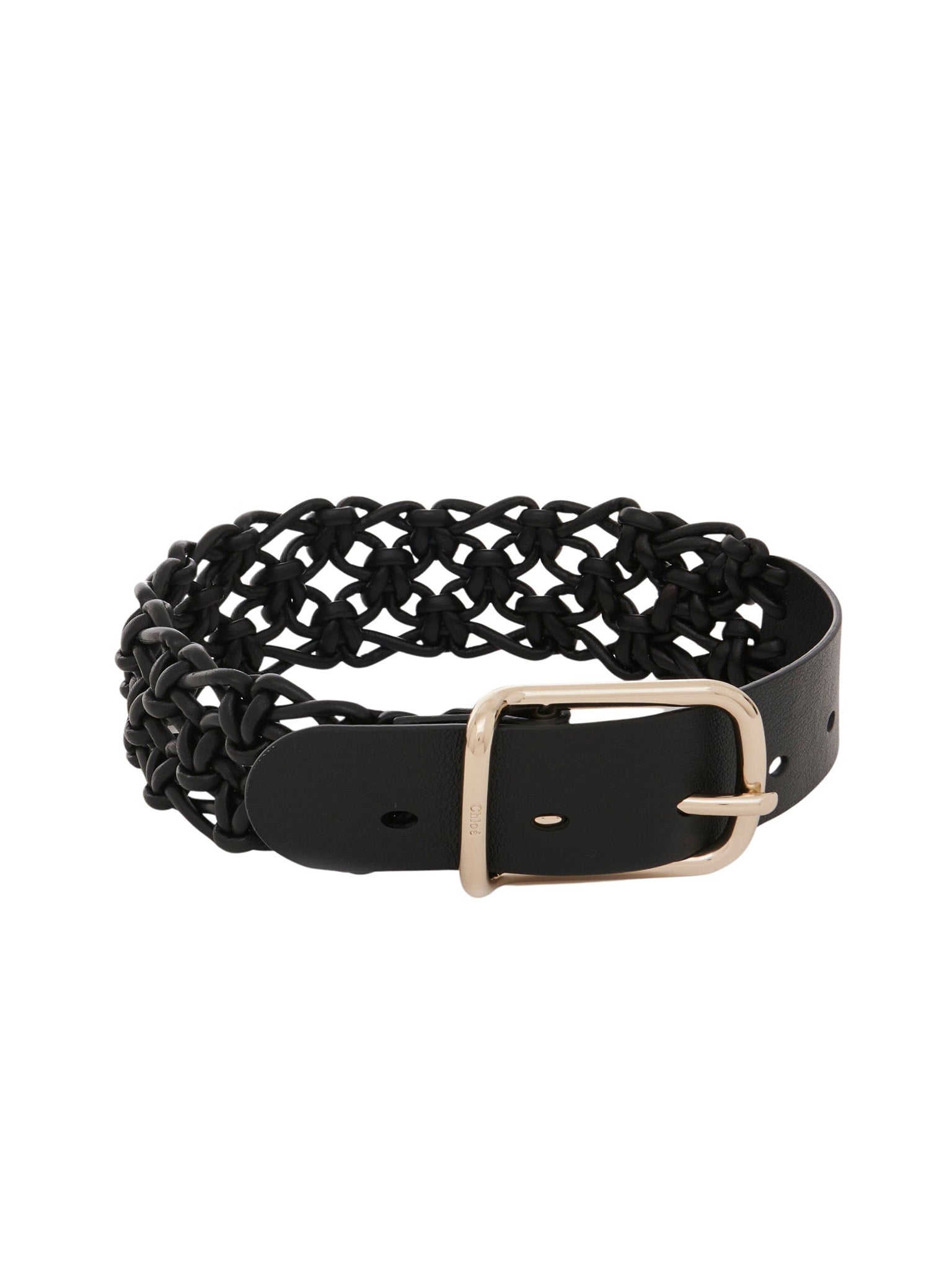 Ceinture Joe en cuir - Noir
