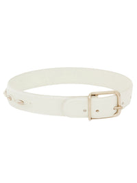 Ceinture Joe Lyv en cuir - White