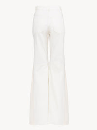 Pantalon en denim léger - Blanc Beige