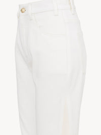 Pantalon en denim léger - Blanc Beige