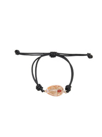 Braçelet Lyv en laiton - Black
