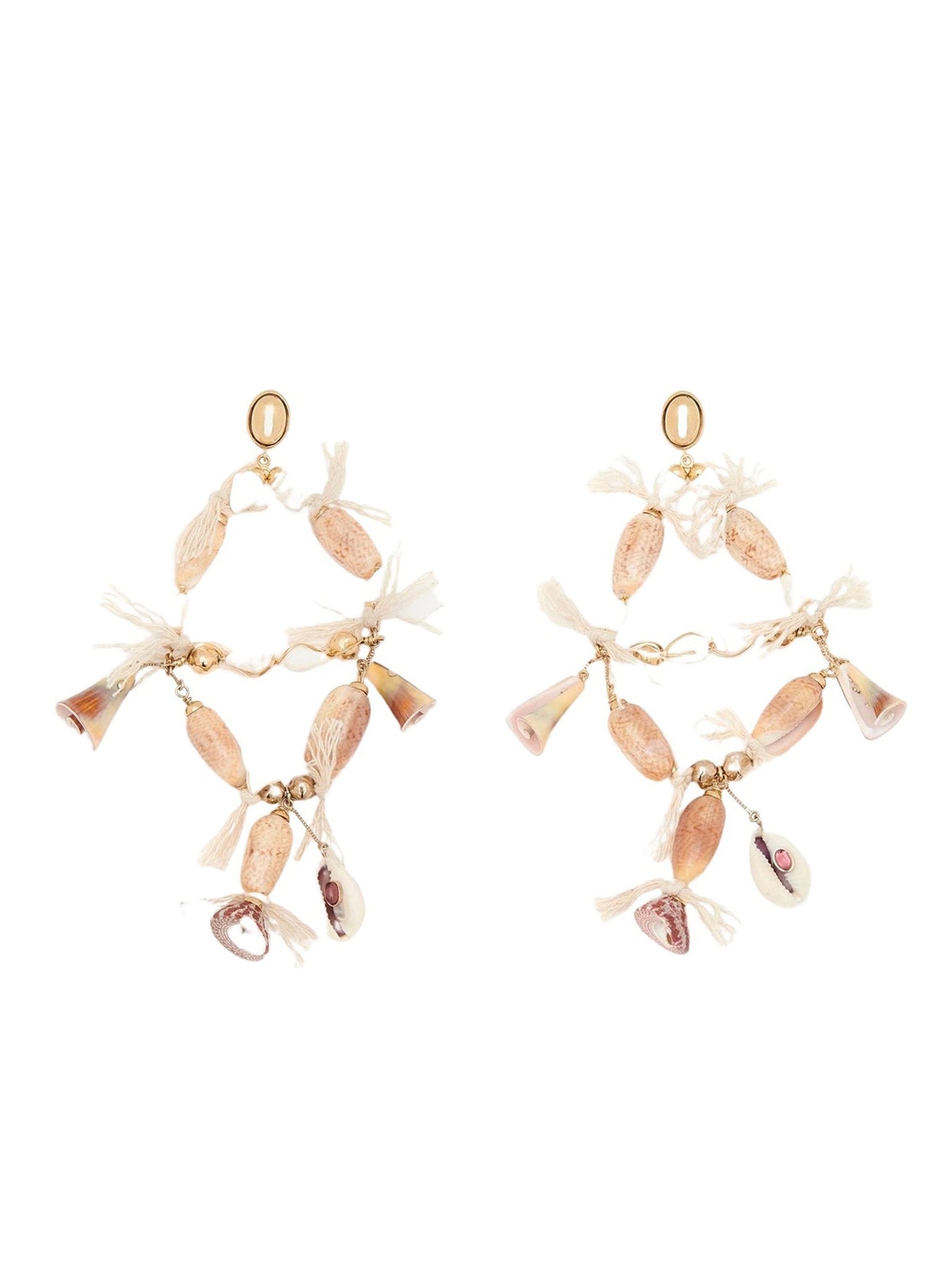 Boucles d’oreilles Lyv oversize en laiton - Gold
