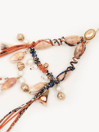 Mono boucle d'oreille Lyv en laiton - Gold