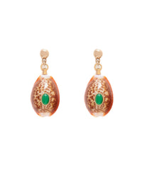 Boucles d’oreilles Lyv en laiton - Gold