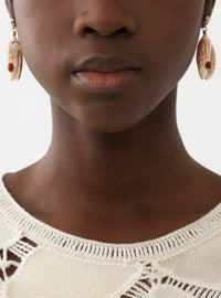Boucles d’oreilles Lyv Slim en laiton - Gold