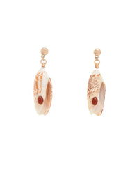 Boucles d’oreilles Lyv Slim en laiton - Gold