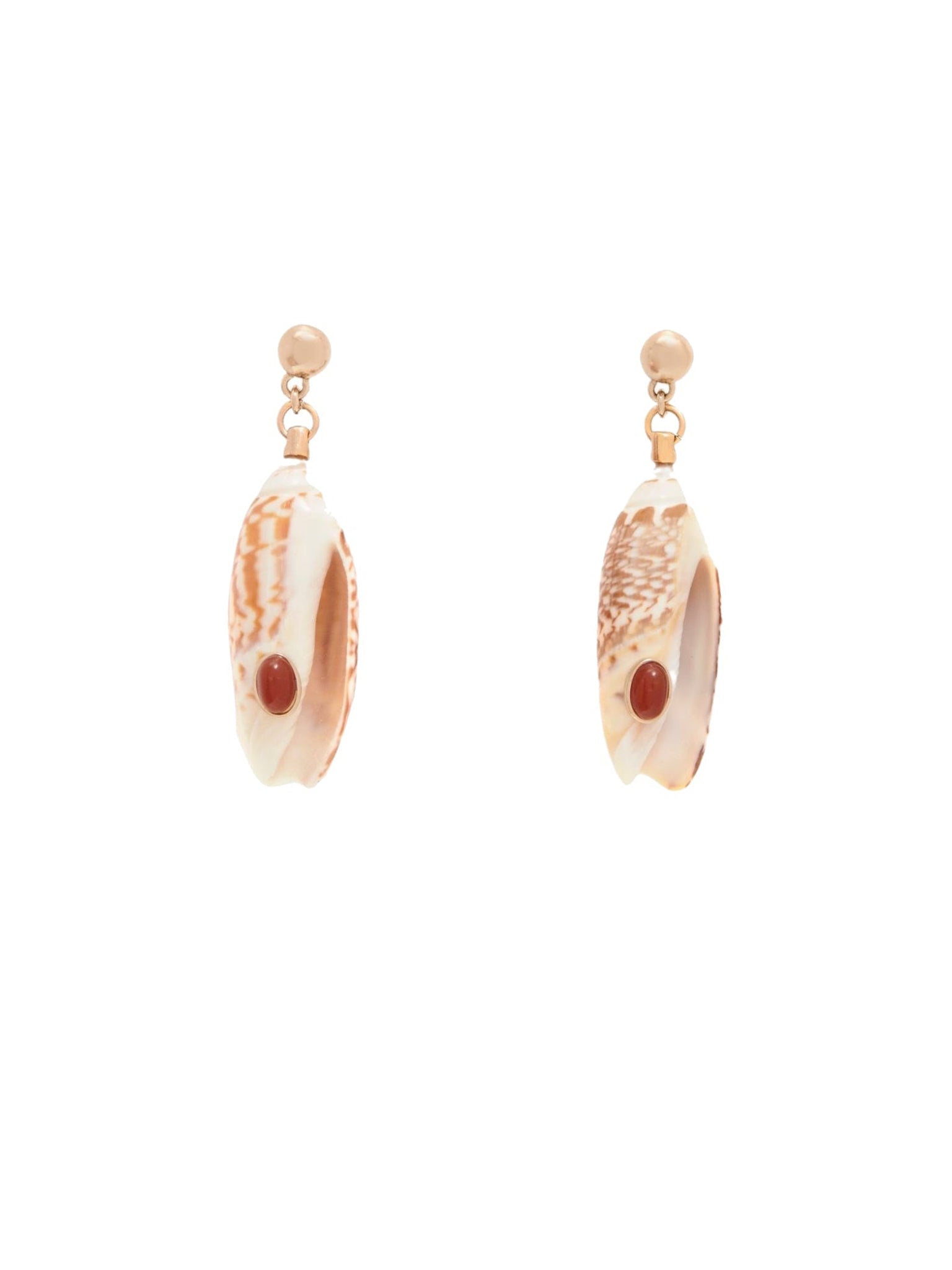 Boucles d’oreilles Lyv Slim en laiton - Gold