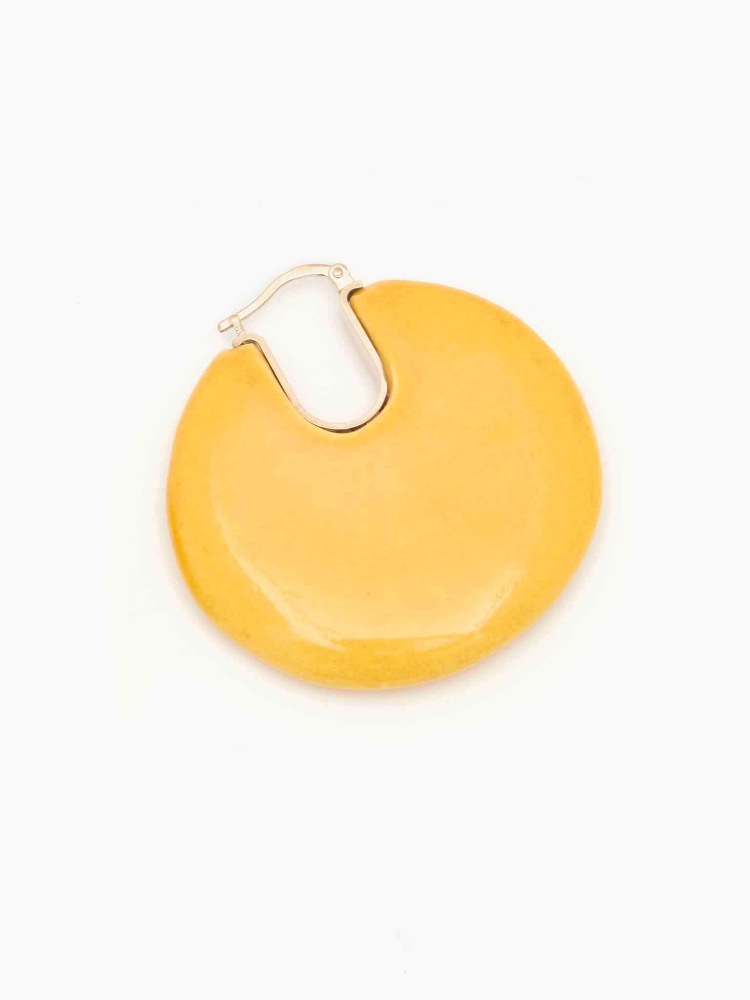 Boucles d'oreilles Jemma avec pierre semi-préçieuse - Sunny Yellow