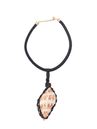 Collier Larry en cuir - Ink Navy