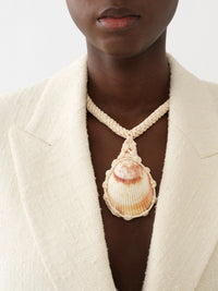 Collier macramé Larry en soie - Iconic Milk