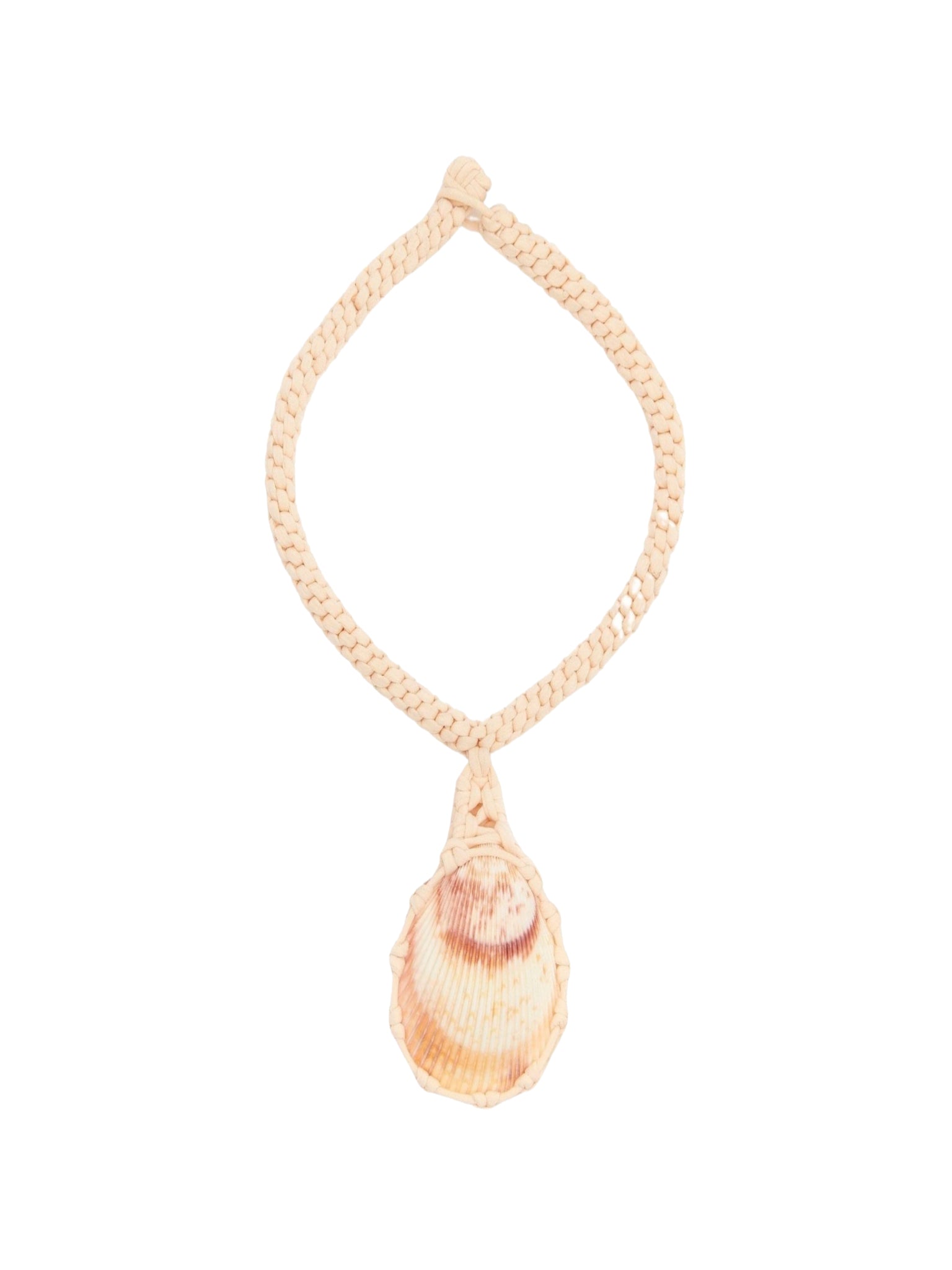 Collier macramé Larry en soie - Iconic Milk