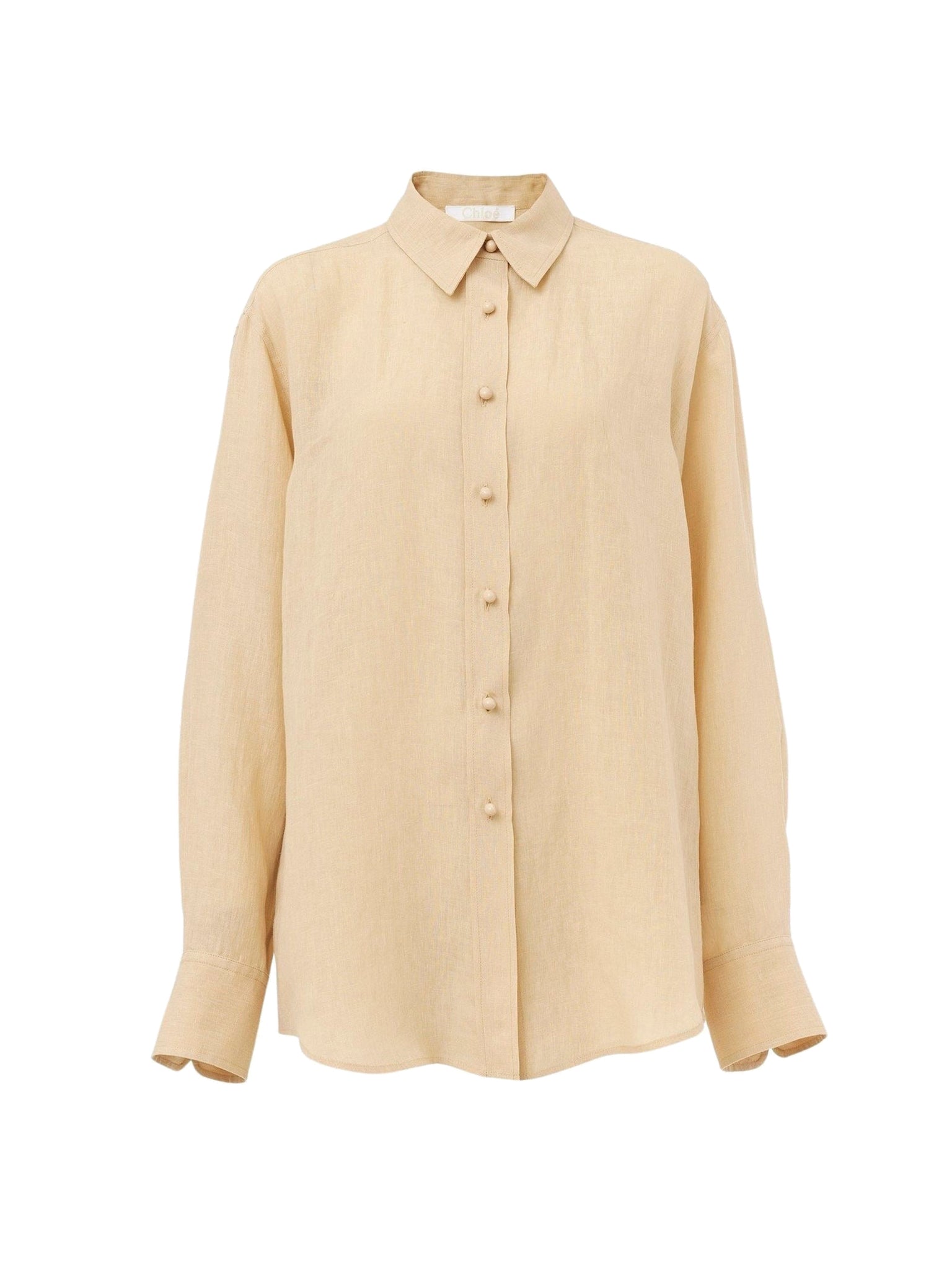 Chemise oversize en lin - Pastel Pink