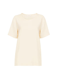 T-shirt classique en lin - Seedpearl Beige