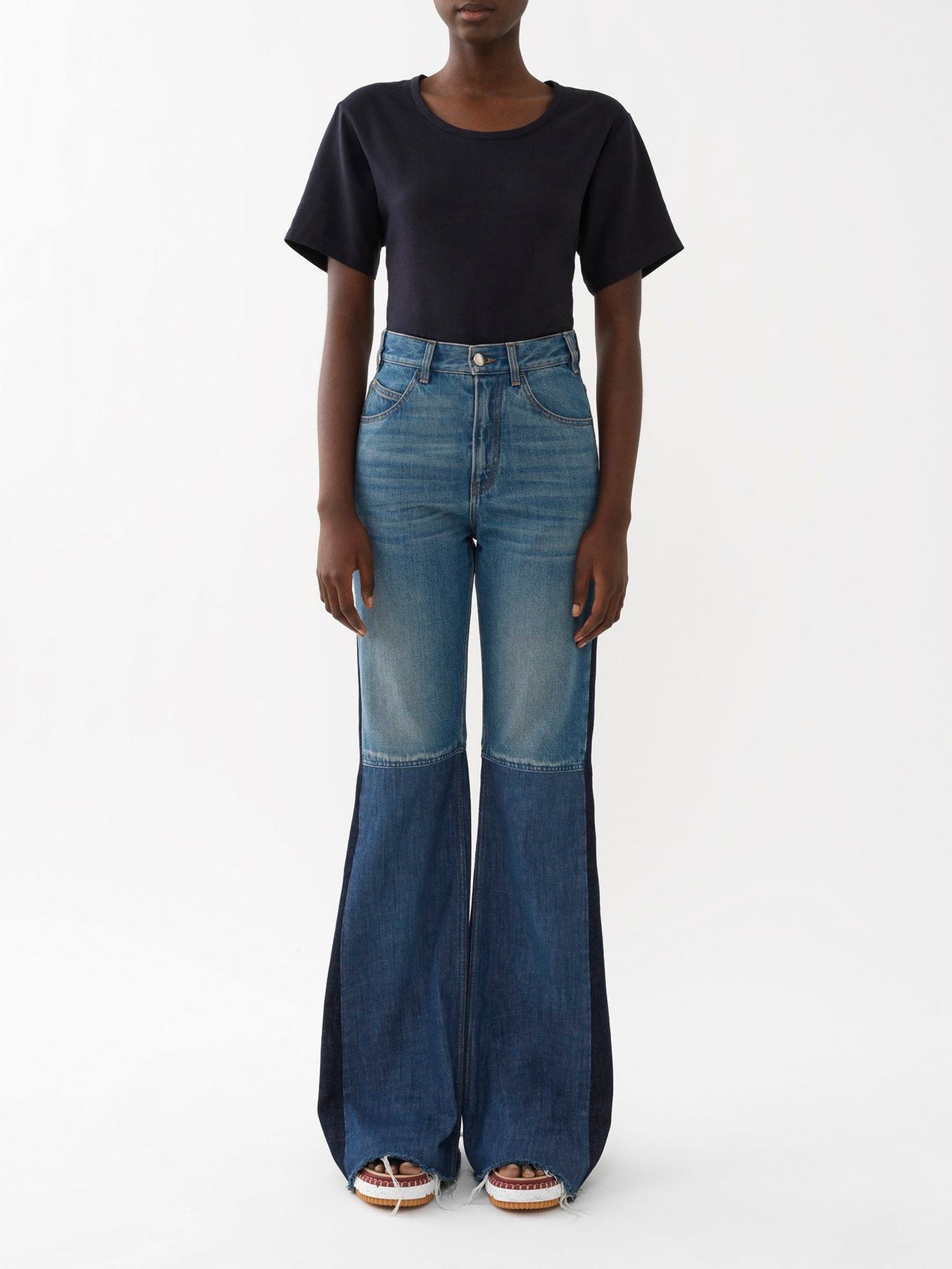 T-shirt classique en lin - Ink Navy