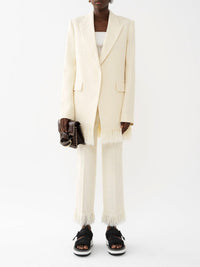 Manteau blazer en soie - Vanilla Ice