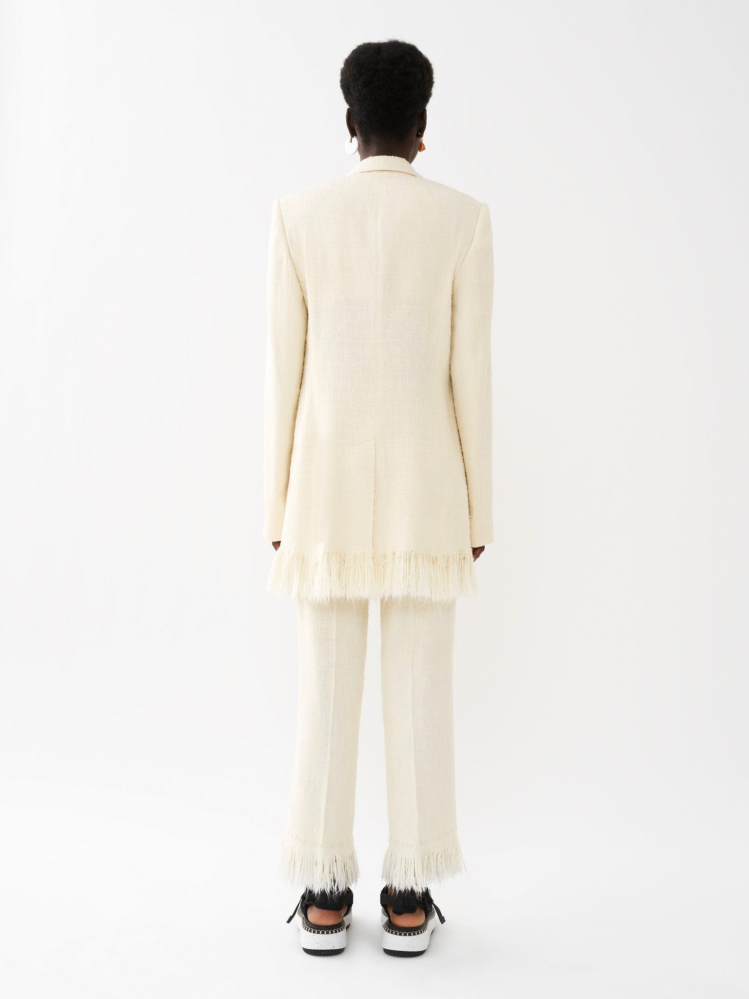 Manteau blazer en soie - Vanilla Ice