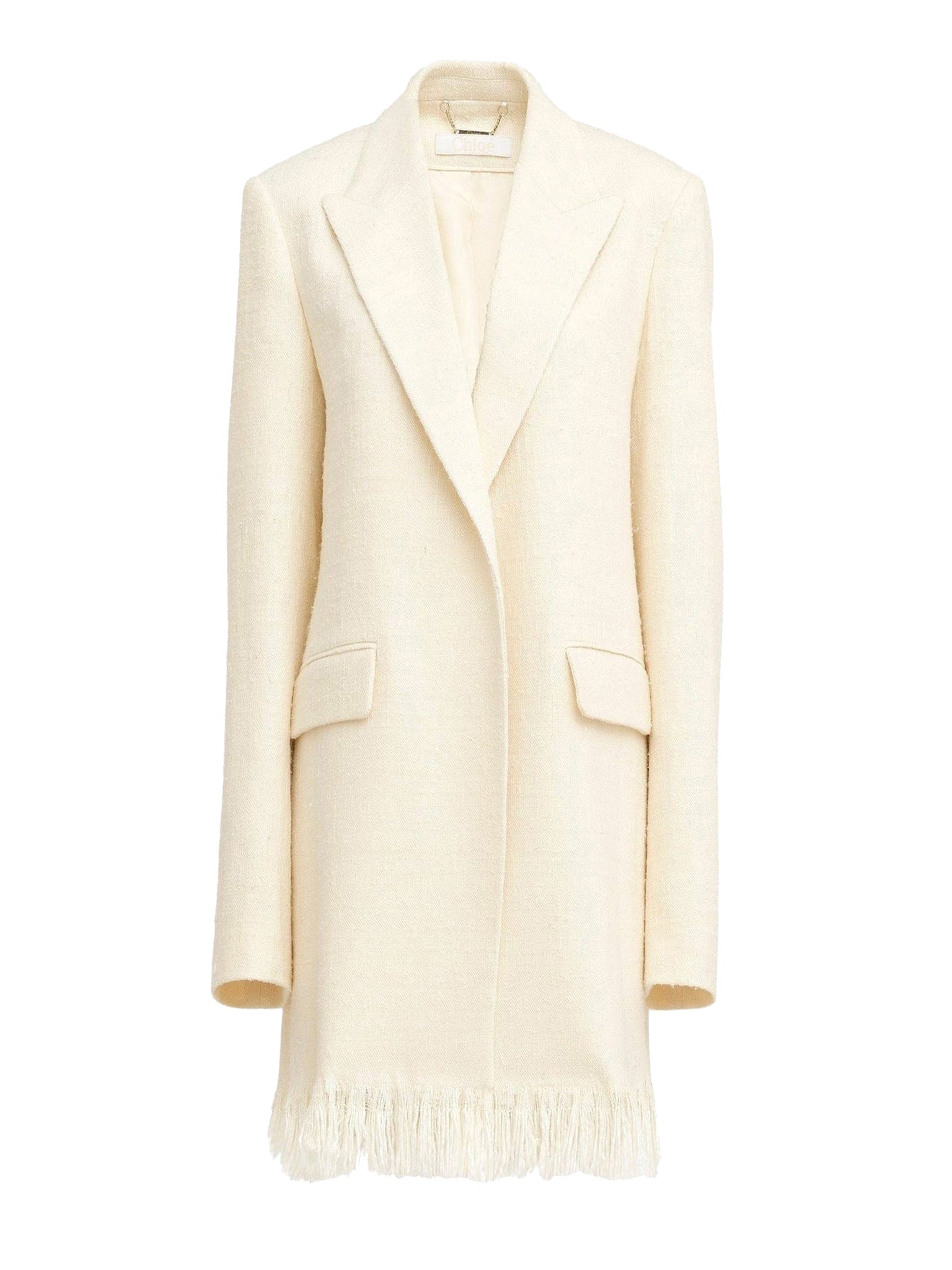 Manteau blazer en soie - Vanilla Ice