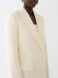 Manteau blazer en soie - Vanilla Ice