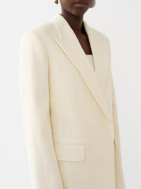 Manteau blazer en soie - Vanilla Ice