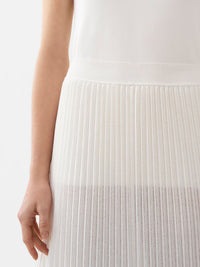 Jupe large en soie - Iconic Milk