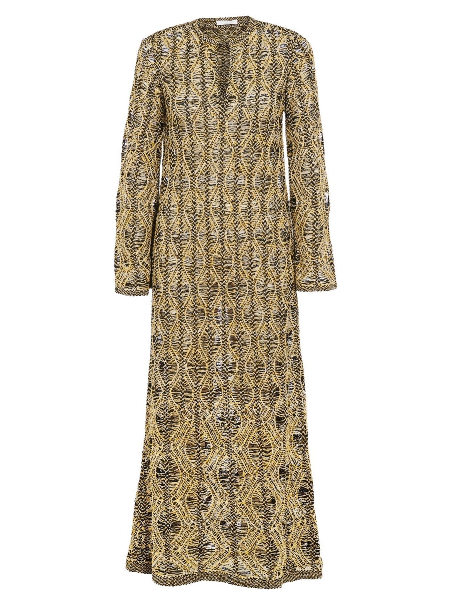 Robe longue droite en lin - Truly Yellow