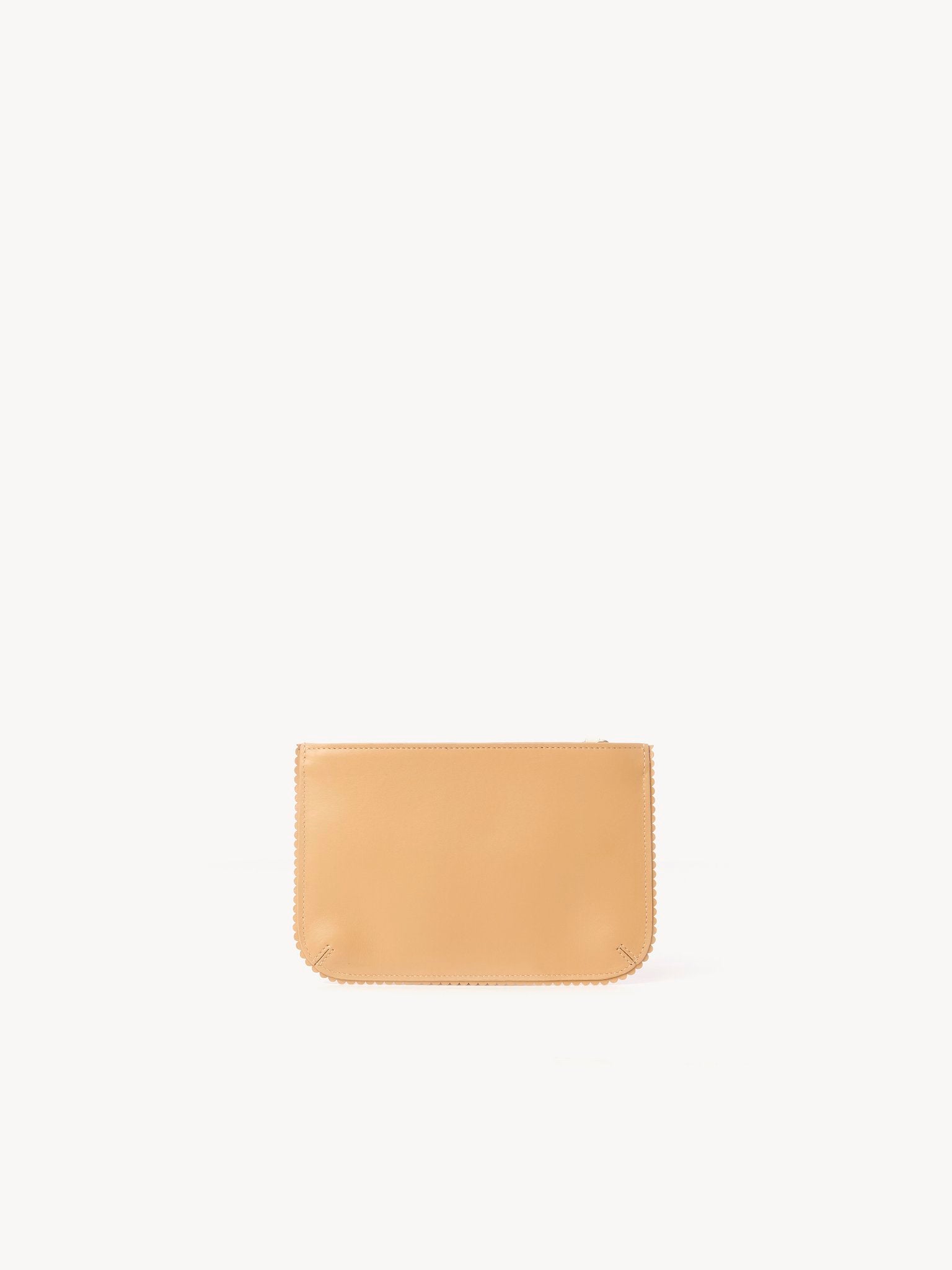Pochette Linda en cuir - Pale Blush