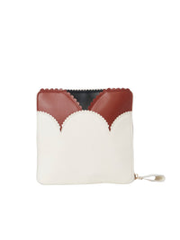 Porte-cartes Linda en cuir - White