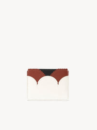 Porte-cartes Linda en cuir - White