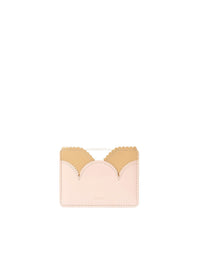 Porte-cartes Linda en cuir - Pale Blush