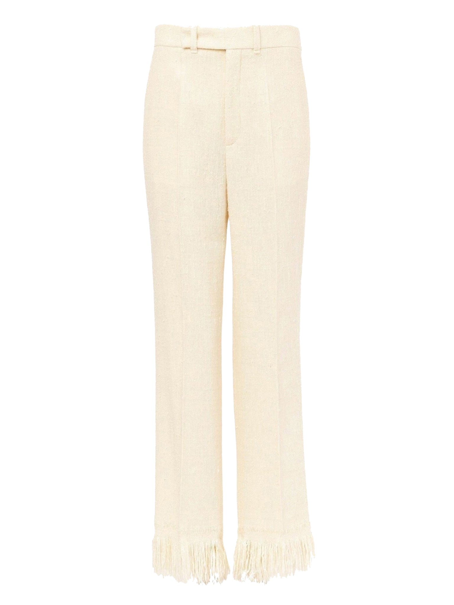 Pantalon costume court à franges en soie - Vanilla Ice