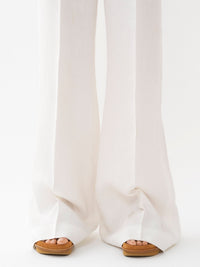 Pantalon évasé en lin - Iconic Milk