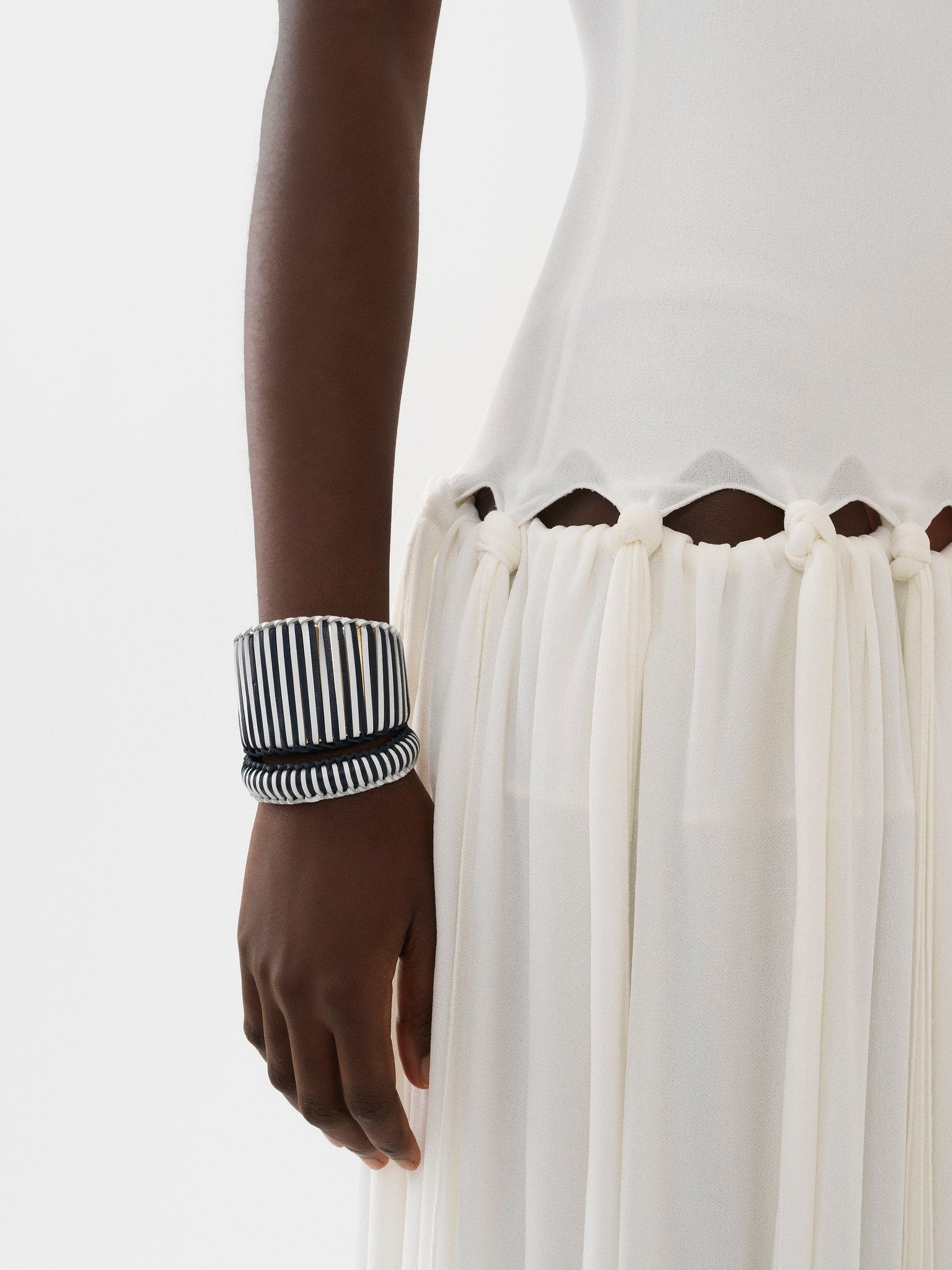 Robe longue nouée - Iconic Milk