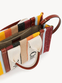 Petit sac cabas Woody à Bandoulière - Multicolor Brown