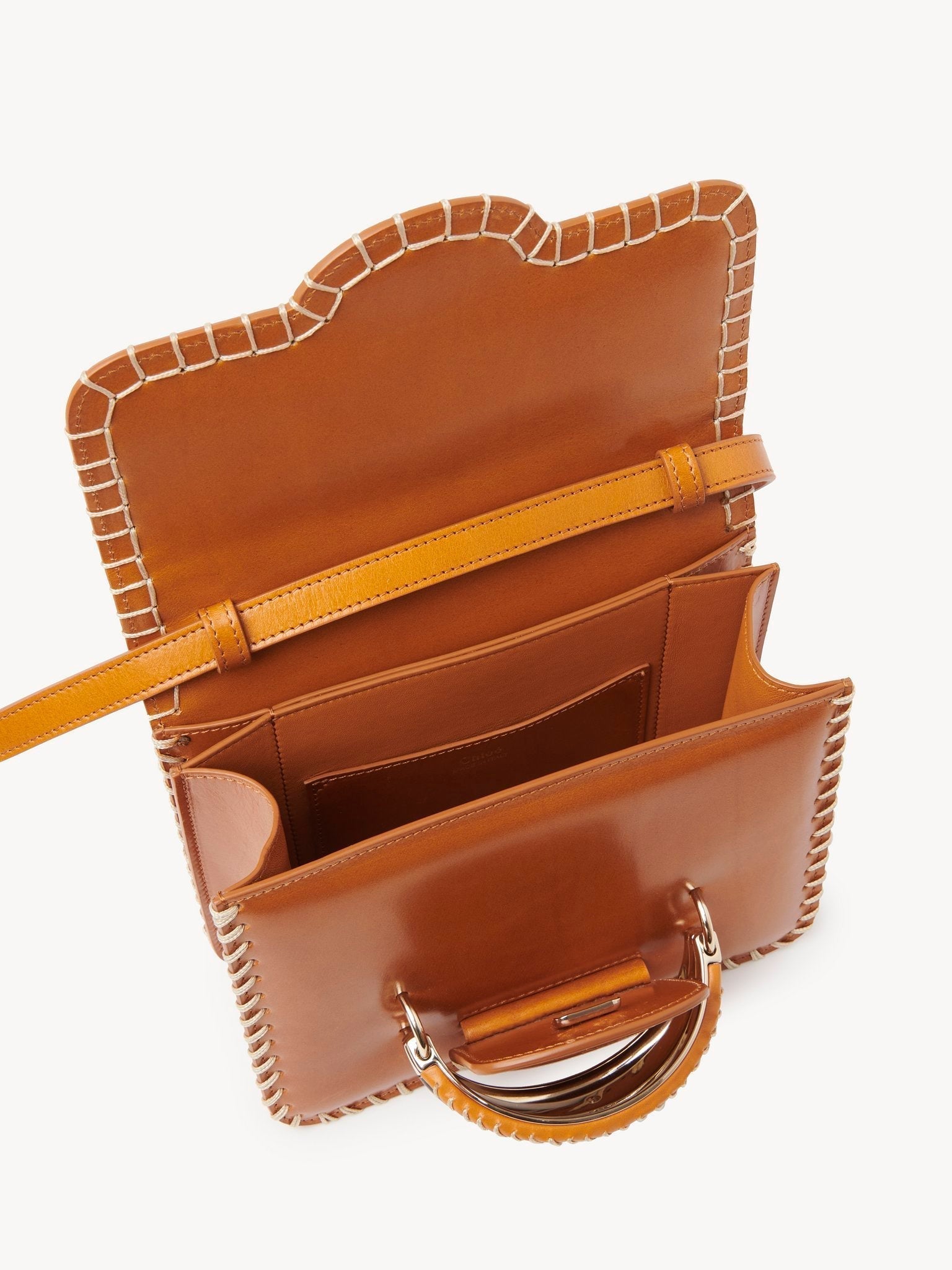 Sac à bandoulière Kattie en cuir - Burning Camel
